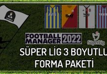 Süper Lig 3 Boyutlu Forma Paketi