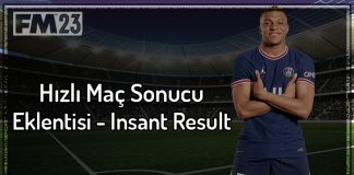 FM 2023 Hızlı Maç Sonucu Eklentisi