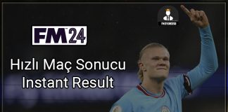 FM 2024 Hızlı Maç Sonucu Eklentisi FM24 Instant Result