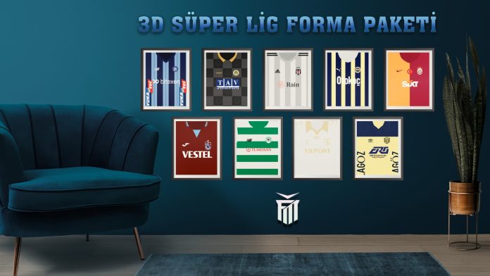 FM 2024 Süper Lig 3D Forma Paketi
