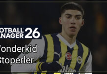 FM26 Wonderkid Stoperler FM26 Wonderkid Stoperler